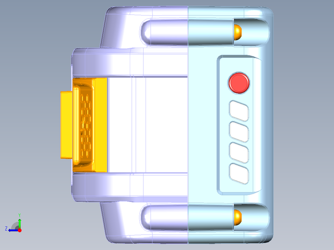20V电池包右视图