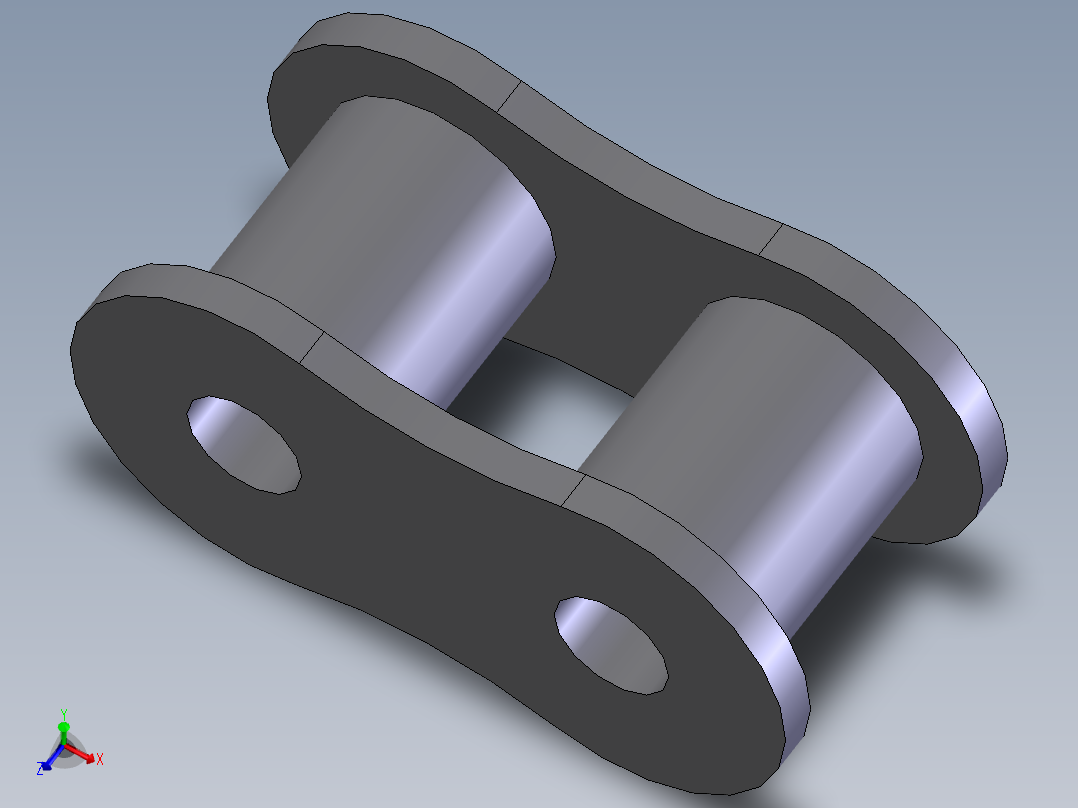 链条1GB T1243 12A主视图