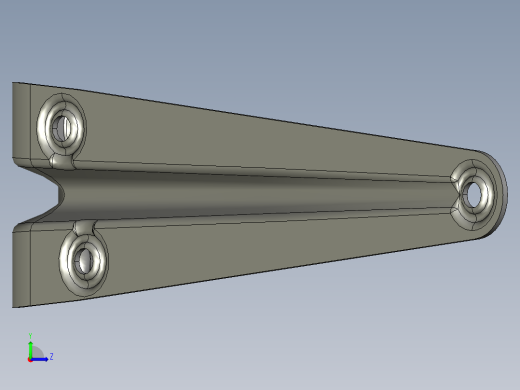 金属板搁板托架左视缩略图