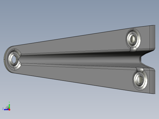 金属板搁板托架右视缩略图