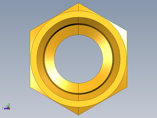 扩口式工业通用硬管接头Female Connector 46F-10-8右视缩略图