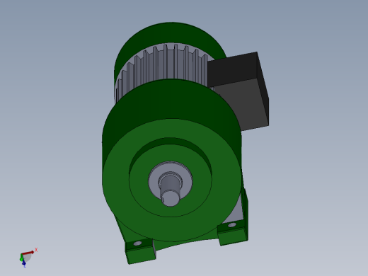 晟邦750W（50速比）卧式减速机_ppNN