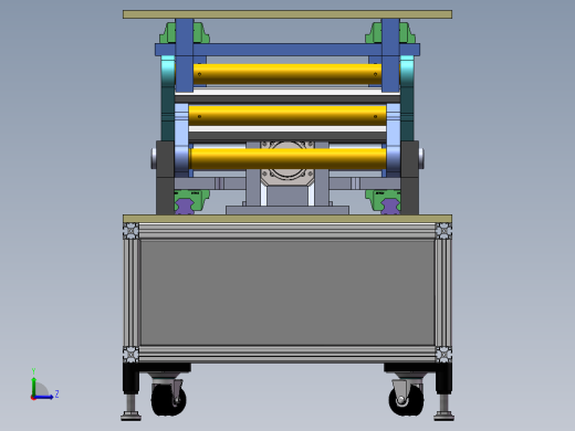 剪叉式升降平台设计sw20可编辑左视缩略图