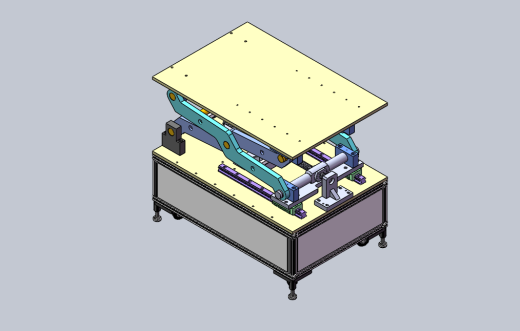 剪叉式升降平台设计sw20可编辑缩略图