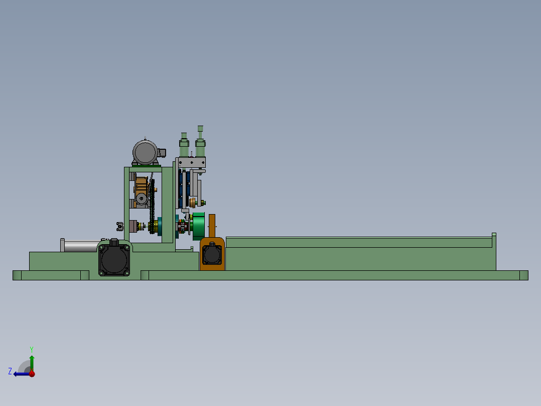 管口撑径处理器sw18可编辑右视图