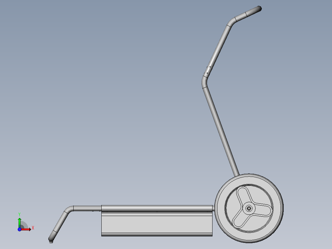 推车钣金图前视图