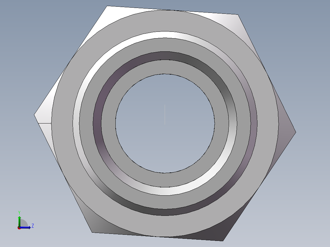 英制锥管螺纹直接头、1CT-26-12SP左视图