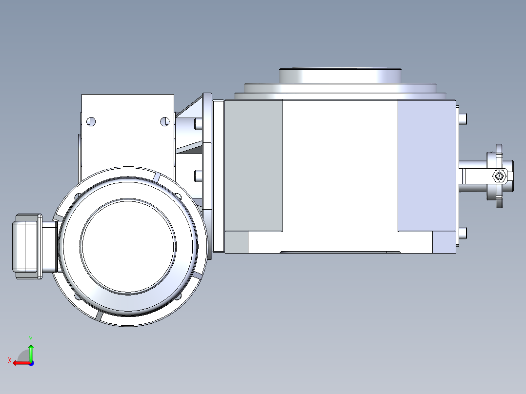RU180DT凸轮分割器后视图