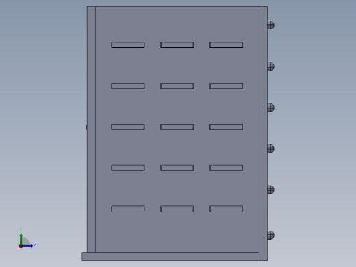 自动分类螺丝收纳盒左视缩略图