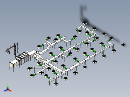 A2004794-供应和自然通风系统正等轴测缩略图
