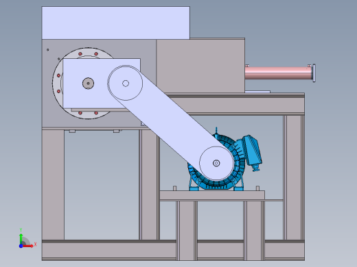 破碎机、单轴撕碎机前视缩略图
