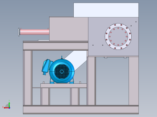 破碎机、单轴撕碎机后视缩略图