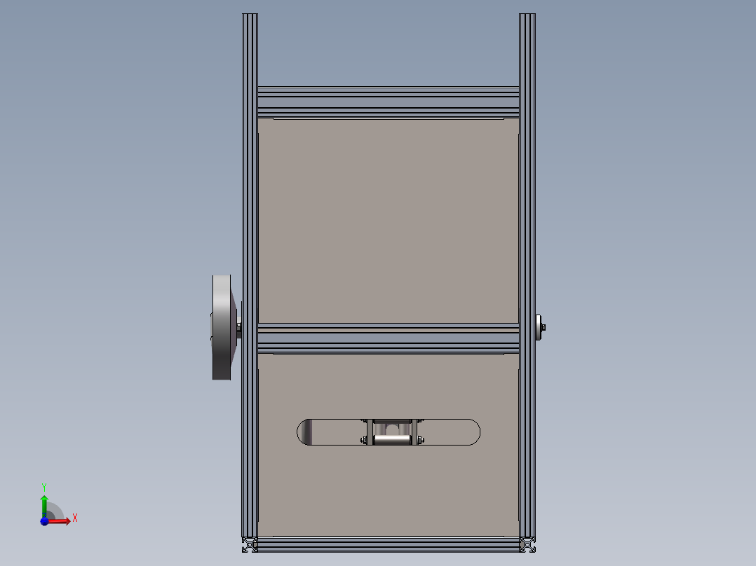自动收放线装置 1222585前视图