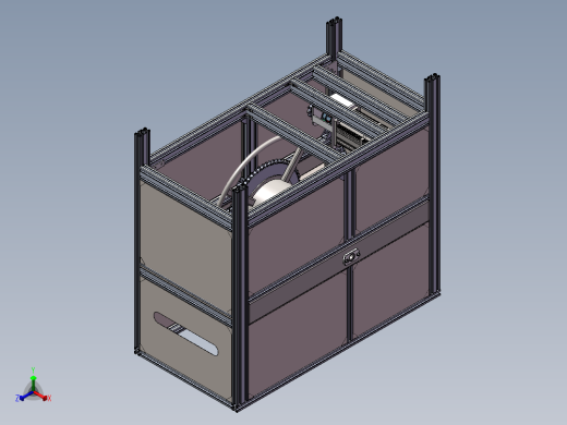 自动收放线装置 1222585正等轴测缩略图
