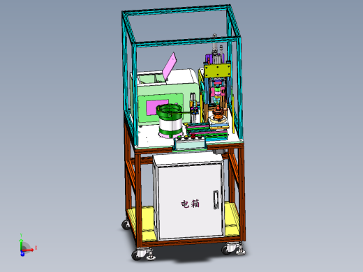 新能源汽车水泵自动组装机