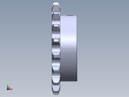 链轮SP40B18-N-18前视缩略图