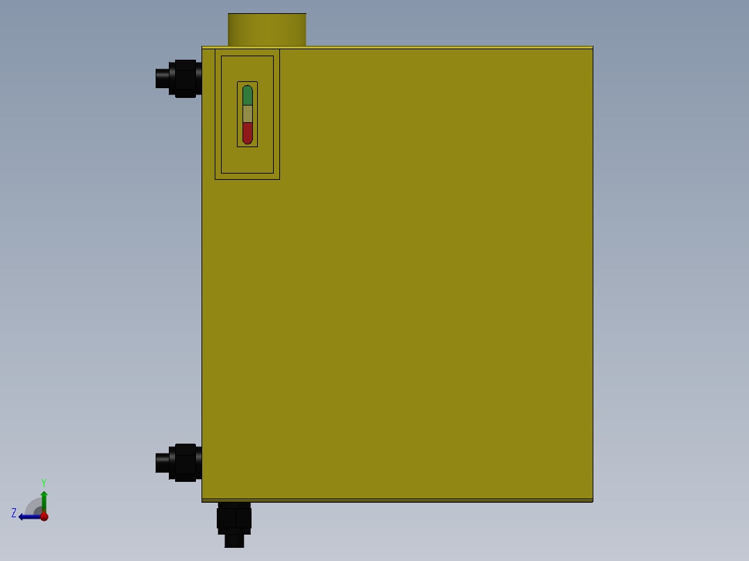A0003933-绞车箱油箱右视图