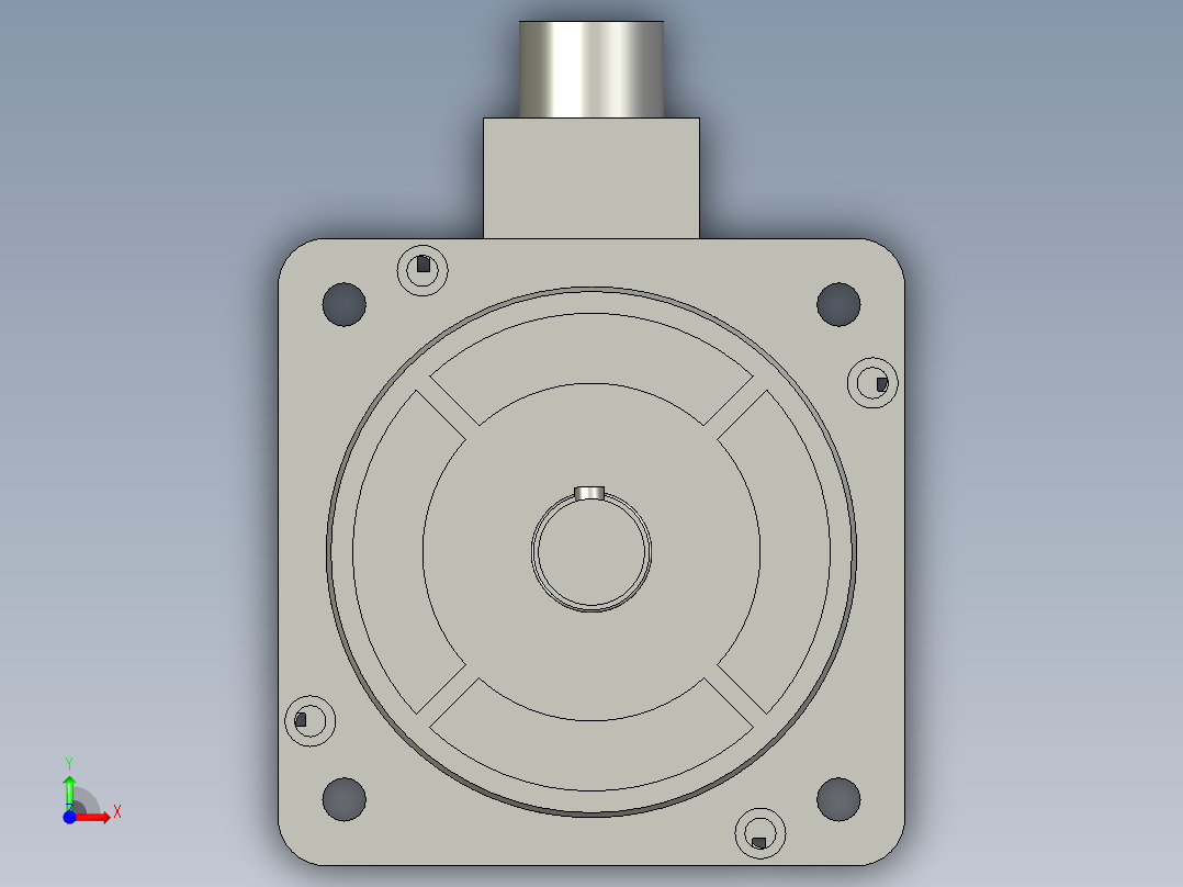 23KW抱闸-CTSD-M2D-B2325-M210前视图