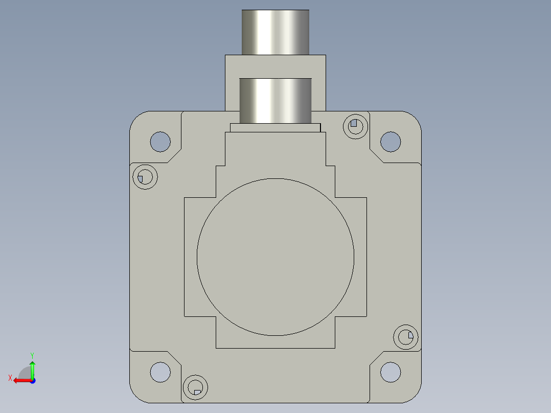 23KW抱闸-CTSD-M2D-B2325-M210后视图