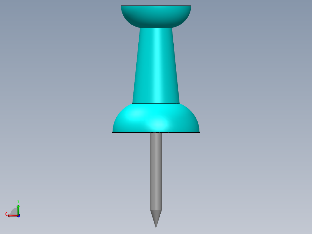 A0003963-图钉、大头钉或推钉后视图