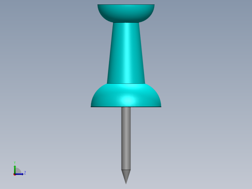 A0003963-图钉、大头钉或推钉左视缩略图