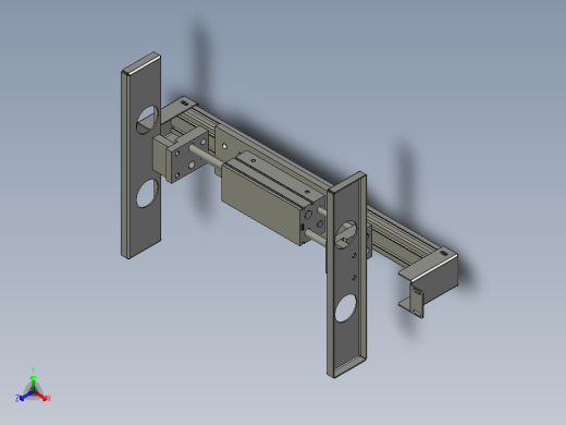 HT放料自动MHL2-40D2前段居中组件TREWQ