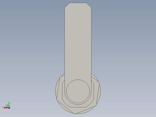 转舌锁三角钥匙26x61后视缩略图