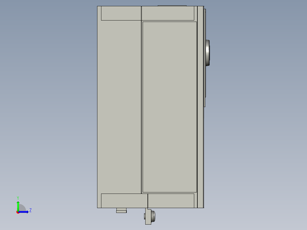 atv312hu22n4_ew左视图