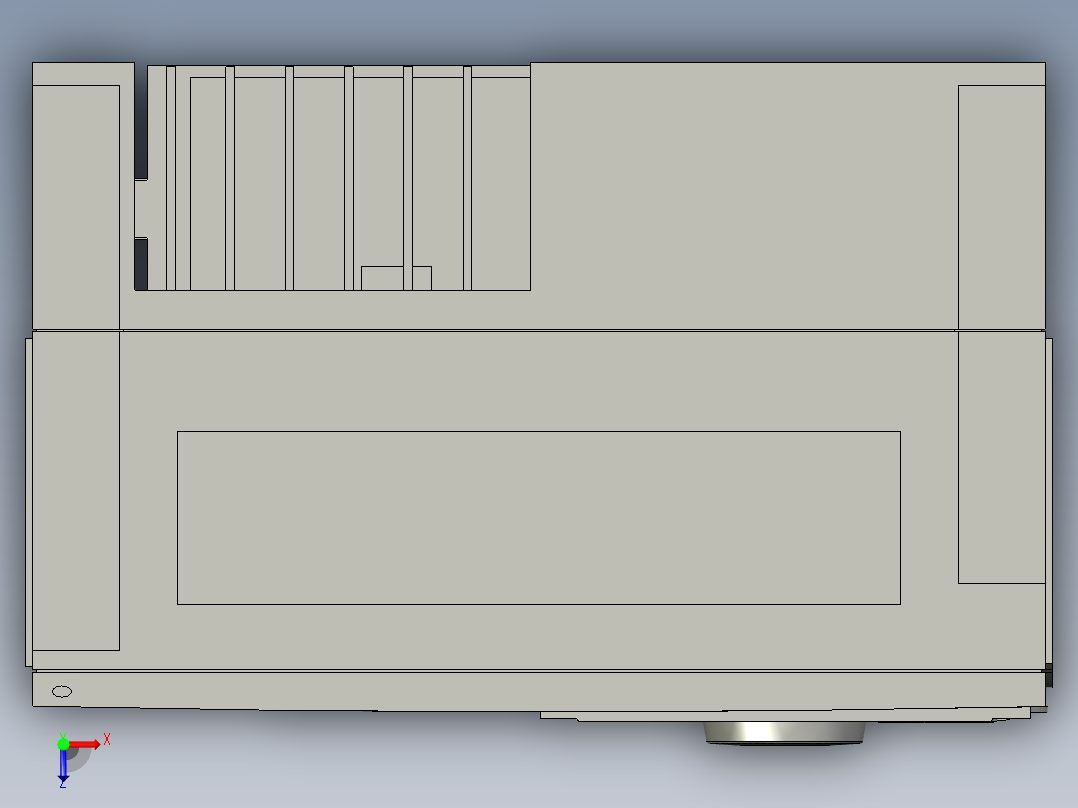 atv312hu22n4_ew俯视图