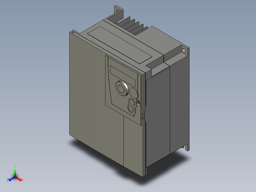 atv312hu22n4_ew正等轴测图