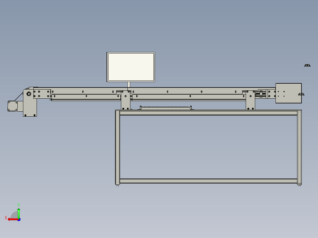 LJ-CJ-600胶圈同步带组后视图