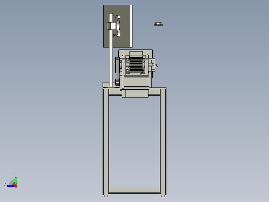 LJ-CJ-600胶圈同步带组右视图