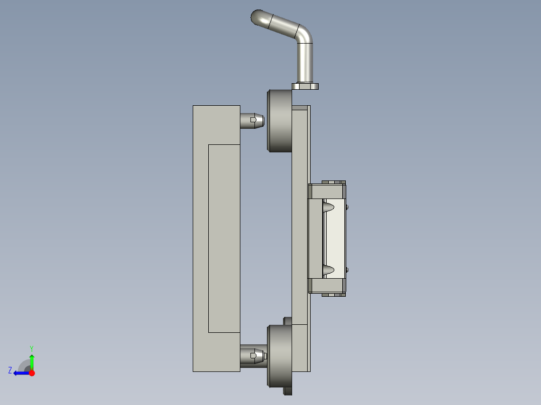 料盘组件161112右视图