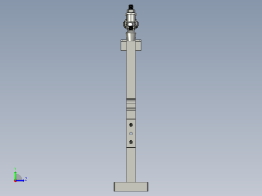 定位座单元1左视缩略图