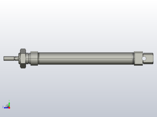圆形气缸DSNU系列[DSNU-16-100-P-A]右视缩略图