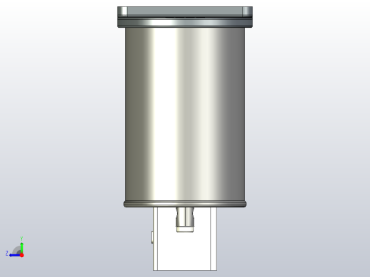 BKMJ(0.4～0.48)-1～5kvar-3自愈式低电压并联电容器三维模型202202右视缩略图