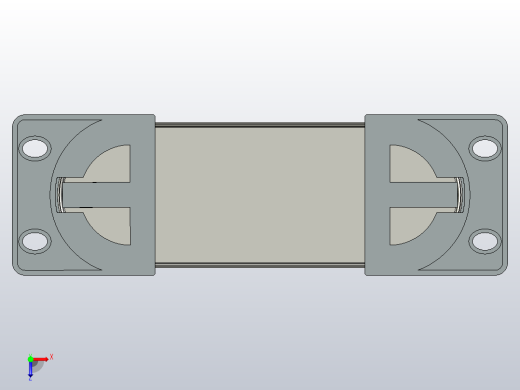 BKMJ(0.4～0.48)-1～5kvar-3自愈式低电压并联电容器三维模型202202俯视缩略图