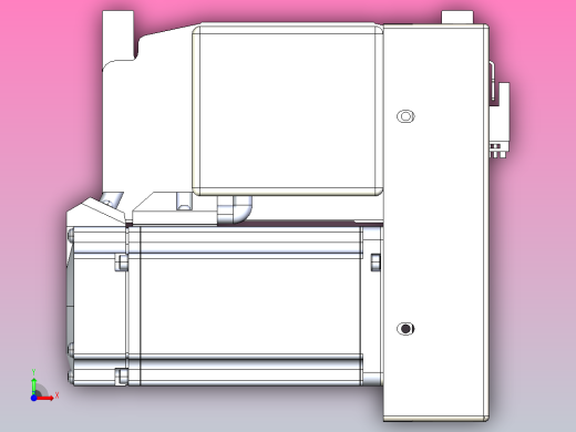 皮带直线轴半封闭可选导轨TPA-HNB-140D-120-L3000-RP-C-P40-N3前视缩略图