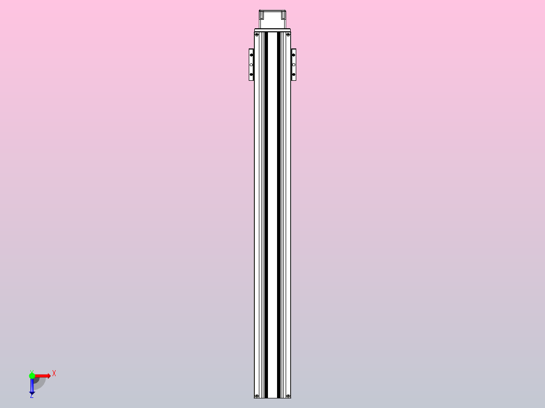钢基模组TPA-KNR-8610C-840A1-MP-H0俯视图