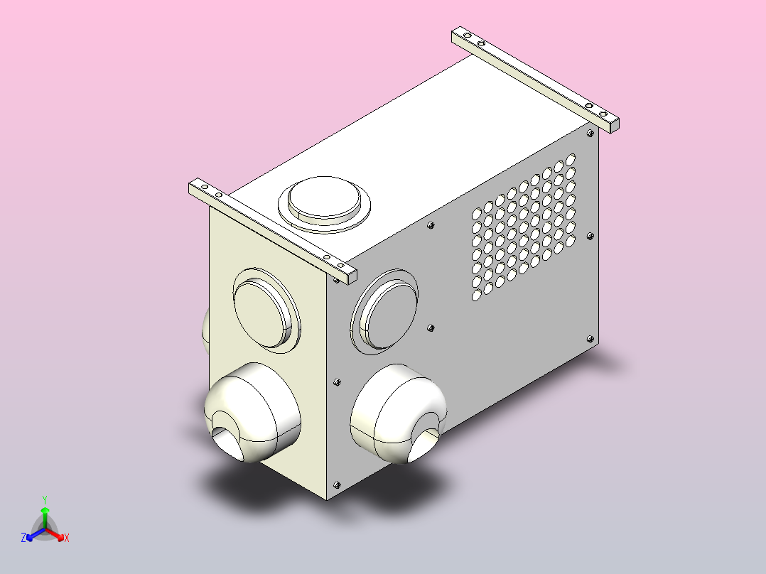 PYF系列喷流诱导风机[PYF-A3]主视图