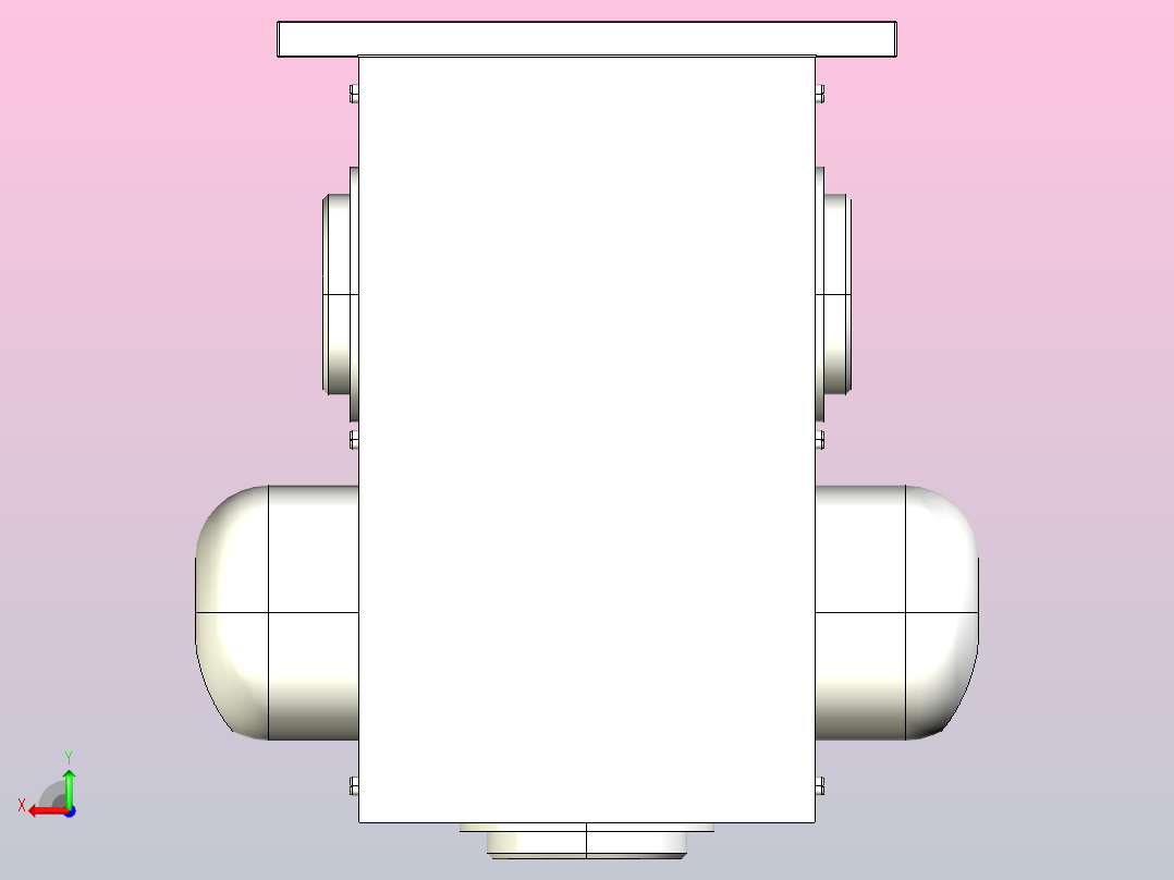 PYF系列喷流诱导风机[PYF-A3]后视图