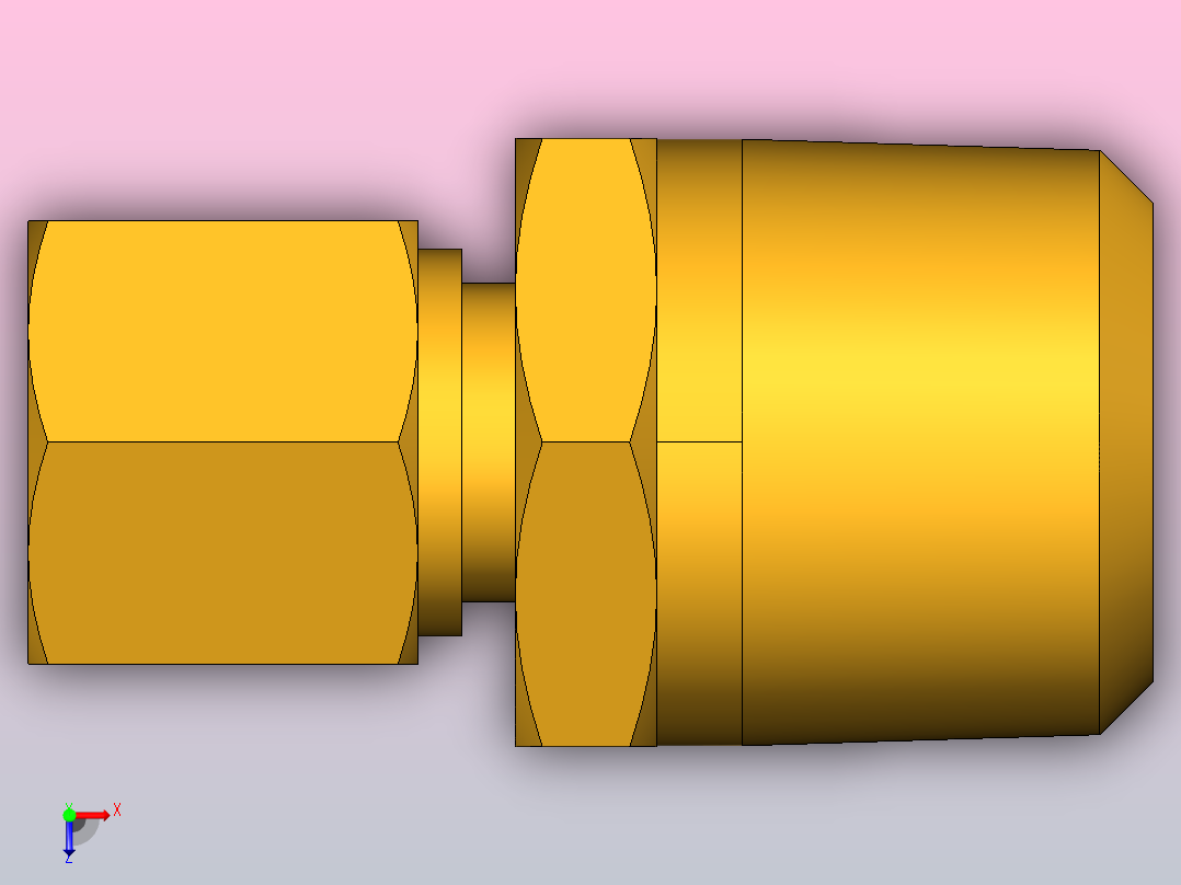 公接头68C 4 6俯视图