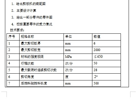 小型板材剪板机的结构设计含开题及4张CAD图缩略图