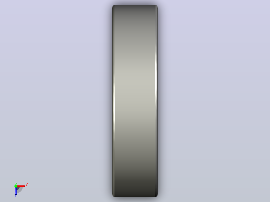 SKF自调心球轴承ball_bearing_1313_ek_0俯视图