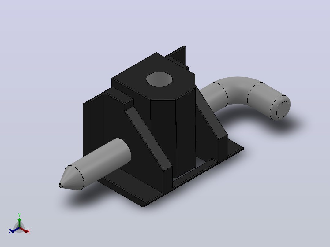 CL230-2[CL230-2]锁扣插销主视图