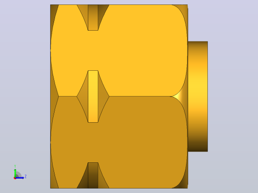 61CA 5压缩气动和液压导管接头左视缩略图