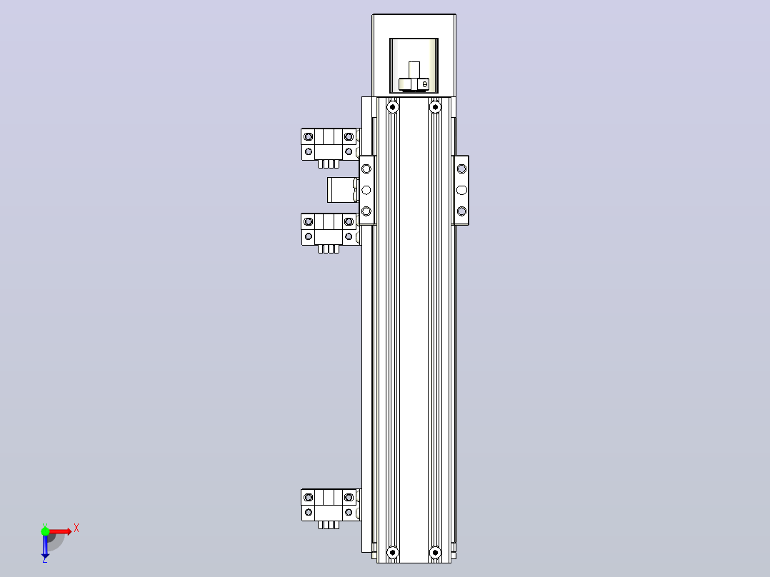 钢基模组TPA-KNR-4002C-200A1-M-F0S1俯视图