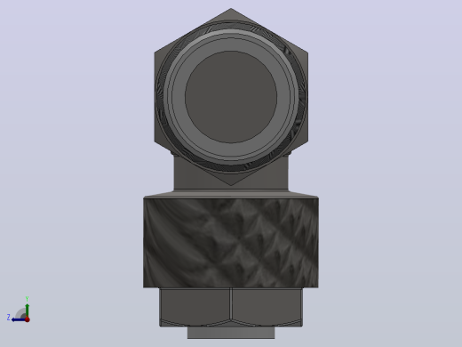 IBL 快拧L型螺纹弯头管接头_IBL1002右视缩略图