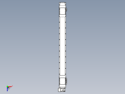 皮带直线轴双滑块型TPA-GCBS-120-P70-L500-LU-M20-N3俯视缩略图