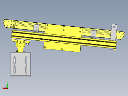 可调角度的输送机后视缩略图